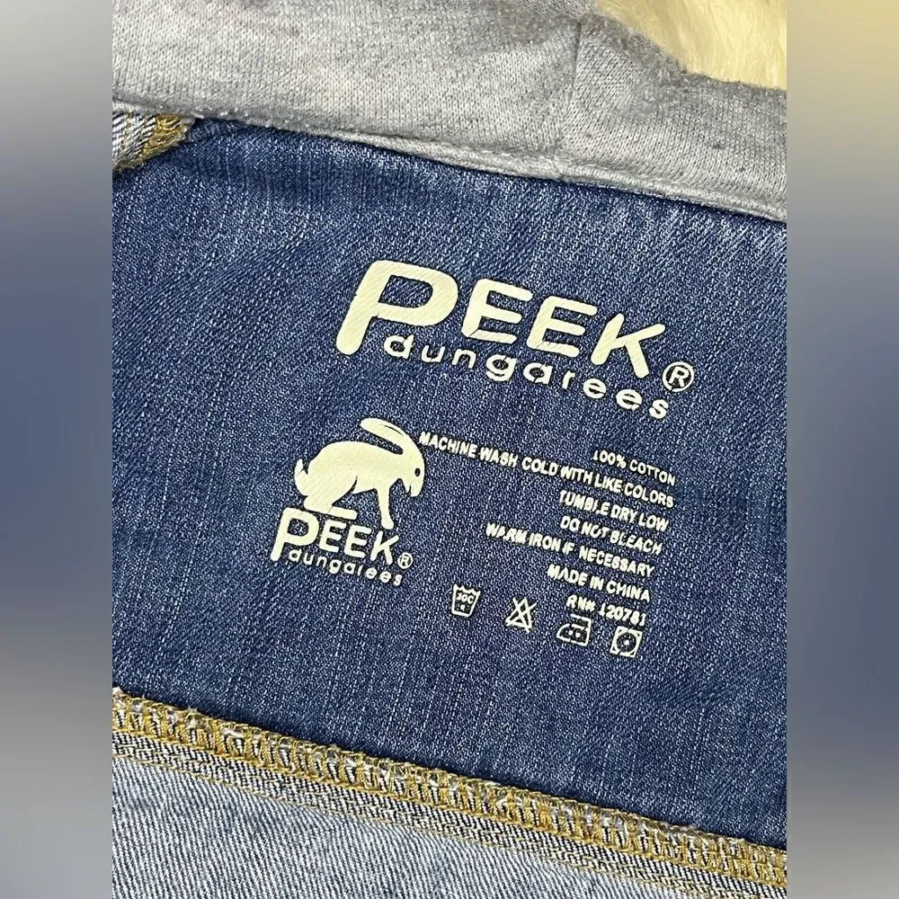 Peek dungarees hooded